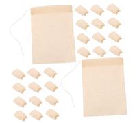 LIGIGWASH 300 pièces Sachets Filtre Thé Jetables Papier Alimentaire Pochettes à Fines Mailles avec Cordon pour Infusion Thé Épices et et Sûrs