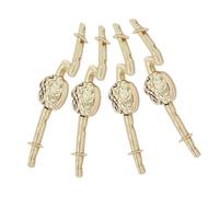 LIGIGWASH 4 pièces Boutons Chinois Métal Doré pour Vêtements Fermoir Magnétique Décoratif Boutons Artisanaux pour Manteau Blazer et Vêtements Ethniques Durables et Élégants