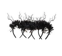 LIGIGWASH 4 Pièces Gothic Tree Branch Headband Lightweight Dead Branch Hairband For Halloween Day Of The Dead Cosplay And Festival Parties