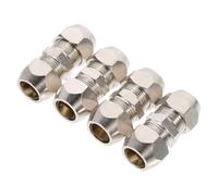 LIGIGWASH 4 pièces Raccord Pneumatique Laiton Connecteur Droit Rapide Kit pour Tuyau Flexible et Connexion Gonfleur Pneus