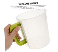 LIGIGWASH 4 Pièces Set de Accessoires pour Machine à Lait de Soja Filtre et Passoire Robustes pour Lait Végétal avec Tige Presse Purée et Brosse de Nettoyage Facile Damande Soja Noix et Riz
