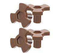 LIGIGWASH 4 pièces Support pour Plateau Tournant Micro-ondes Arbre de Coupleur Rotatif Plastique Résistant Accessoire de Rechange pour Four à Micro-ondes Support de Plateau Pivotant et