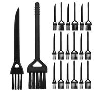 LIGIGWASH 40 Pièces Mini Set de Brosses de Nettoyage pour Clavier Ordinateur Portable Brosse Nylon Fine Multifonction pour Clavier Électronique Cuisine et Rasoir Kit Ergonomique