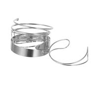 LIGIGWASH 4pièces Bracelets Manchettes Géométriques Pour Femme Lot De Ajustables Design Empilable Ouvert Bijoux Uniques Pour Poignet