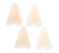 LIGIGWASH 4pièces Silicone Camel Pad Reusable Invisible Private Area Cover for Women Seamless Anti-slip Inserts for Swimwear Leggings and Activewear