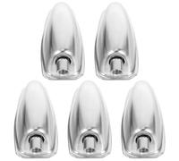 LIGIGWASH 5 Pièces Cosse de Tambour Snare Drum Lugs Chrome Électrolytique Accessoires Percussion Robustes pour Batterie et Caisse Claire Compatible Multiples Modèles