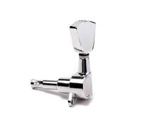 LIGIGWASH 6 pièces Chevilles Daccordage pour Guitare Électrique et Chrome Mécanisme et Remplacement Ergonomique pour Cordes Électriques