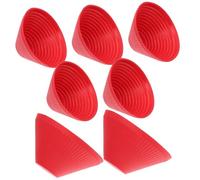 LIGIGWASH 6 pièces Ouvre Bocaux Caoutchouc Antidérapant Manchons Silicone Résistants Chaleur et Usure Ouvre Bouteilles Polyvalents Réutilisables pour Cuisine