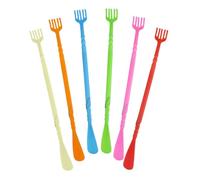 LIGIGWASH 6 pièces Pratique Pied-à-main avec Gratte-dos Plastique Outil Multifonctionnel pour Faciliter le Port des Chaussures et Massage du Dos