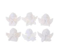 LIGIGWASH 60 pièces Angel Resin Charms DIY Phone Case Accessories Miniature Angel Decoration Set For Crafting And Making