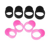 LIGIGWASH 8pièces Doigts Silicone Pour à Main Couvercles Antidérapants Pour Précision Et Du Bruit Pour Hand Pan Tongue Drum Et Lotus Handpan