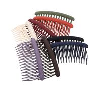 LIGIGWASH 8Pièces Peigne Latéral Mat Pour Femme Accessoires de Coiffure Fixation de Frange Peigne Décoratif pour Cheveux Fins Clip Petit Peigne Français pour Cérémonies