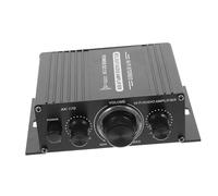 LIGIGWASH Amplificateur Audio sans Fil Portable Mini HiFi Numérique Stéréo Amplificateur Sonore Professionnel Compact pour DIY et Usage Noir