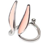 LIGIGWASH Bague Cuivre à Oreilles de Lapin Anneau Ouvert pour Femmes Délicat et Au Design Créatif