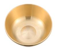 LIGIGWASH Bol Bouddhiste Épais Poli Bol Eau Bénite Tibétain Décoratif pour Prière et Rituel Compacte pour Maison et Temple