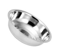 LIGIGWASH Bol Inox Multi-usages Épais Saladier et Bassin Lavage Légumes Salad Mixing Bowl Cuisine Vaisselle Maison et Restaurant