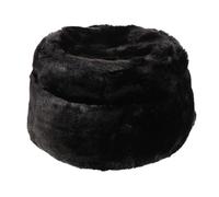 LIGIGWASH Bonnet Fausse Fourrure Chaud pour Homme et Femme Bonnet Hiver pour Personnes Âgées Confortable et Élégant Protection Oreilles et Front Le Froid
