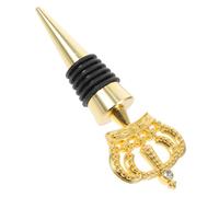 LIGIGWASH Bouchon De Vin Forme De Couronne Refermable Et Décoratif pour Bouteilles De Vin Bière Et Whisky Scellant Et Réutilisable