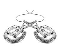 LIGIGWASH Boucles d'Oreilles Pendantes Bottes de Cowgirl pour Femmes Accessoires d'Oreilles Western en Alliage Léger Design Fer à Cheval Bijoux Vintage pour Tenue de Fête et Quotidien