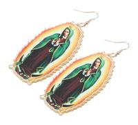 LIGIGWASH Boucles Oreilles Vintage Ovales Originales Pendantes Rétro pour Femmes Créatives Accessoires Mode pour Fêtes et Quotidien Couleur Aléatoire Couleur Aléatoire