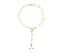 LIGIGWASH Bracelet Croix Vintage Perles pour Femmes et Hommes Bracelet Religieux Durable et Confortable Chrétien pour Prières et Religieux