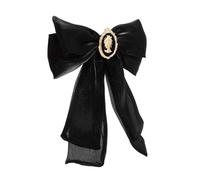 LIGIGWASH Broche Vintage Femme Arc Épingle pour Tenues de Soirée et Réunions
