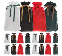 LIGIGWASH Candy Bags 20pcs Non-Woven Drawstring Sacks for Packaging Candies, Portable Multi-Functional Pouches for Party and Sundries