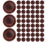 LIGIGWASH Capuchons de Vis en Plastique pour Meubles, 100 Pièces, Cache-trous Décoratifs pour Vis à Bois, Protection et Amélioration Esthétique, Usage DIY et Décoration Intérieure
