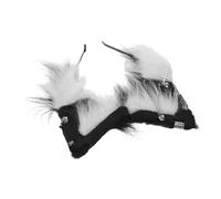 LIGIGWASH Cat Ears Headband Fuzzy Plush Realistic Design Fit For Women Halloween Cosplay Party Lolita Hairband