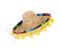 LIGIGWASH Chapeau Sombrero Mexicain Mini Fait Main et Confortable pour Garçon Fille Femmes et Animaux Accessoires Festifs pour Anniversaires et à Thème