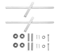 LIGIGWASH Cintreuse Manuelle Lourde pour Barres D'armature et Fils Métalliques Jusqu'à 10 Mm, Lot de 2, Outil de Pliage Industriel en Acier Robuste, Usage Chantier et Métallurgie