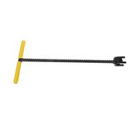 LIGIGWASH Clé Arrêt Eau Multifonction Acier Inoxydable avec Poignée T Ergonomique pour Vannes et Compteurs Résistante à Usure Accès Longue Portée pour Plomberie et Urgence Domestique