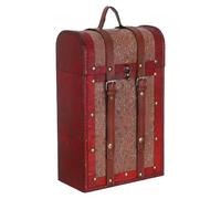 LIGIGWASH Coffret à Vin Bois pour Bouteilles Coffret de Rangement Vintage pour Présentation Meuble Bar Décoratif pour Cuisine ou Salle de Séjour