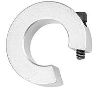 LIGIGWASH Collier Arrêt Alliage Aluminium pour Arbre Bague de Fixation pour Rail de Guidage Linéaire Positionneur Anti-dérapant pour Machines Cnc et Modules de Transmission