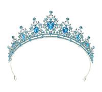 LIGIGWASH Couronne Baroque Rétro pour Mariage Diadème et Confortable pour Mariées et Accessoire Élégant pour Cérémonie et Fête