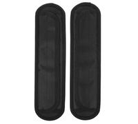 LIGIGWASH Coussinet D’Épaule Professionnel Noir en Tissu Oxford Paire de Protège-Bretelles Pratiques et Amovibles pour Paquet à Dos Sangle Rembourrée Adaptée aux Paquet de Randonnée