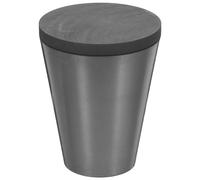 LIGIGWASH Creuset en Graphite avec Couvercle Petit Creuset de Fusion Diamètre 52×65 Mm Résistant Haute Température pour Fusion Aluminium et Fabrication de Bijoux pour Laboratoire et