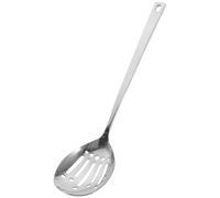 LIGIGWASH Cuillère Passoire Acier Inoxydable Épaisse avec Manche Long Anti-dérapant pour Cuisine Service et Égouttage Ustensile de Cuisine Polyvalent pour Salades et Soupes