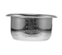 LIGIGWASH Cuve Intérieure Acier Inoxydable Épaisse pour Cuiseur Riz Pot Multifonction Cuisson Riz Soupe et Gâteau Accessoire de Remplacement pour Maison