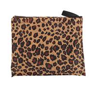 LIGIGWASH De Courses Grand Fourre-Tout Réutilisable pour L'épicerie D'épicerie Fourre-Tout Pliable Cosmétique Animalier Léopard Tissu Oxford