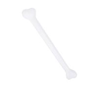 LIGIGWASH de Préhistoire Plastique Blanc Accessoire Homme des Cavernes pour Fête Halloween Déguisement et Décoration Effrayante