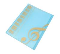 LIGIGWASH Dossier à Partitions avec Pages Grand Format et Portable Organise Partitions pour Piano Chœur et Orchestre Classeur Musique avec Poches pour Rangement Pratique