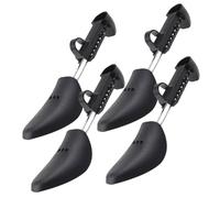 LIGIGWASH Élargisseur de Chaussure Réglable en Plastique Noir pour Femmes 4pcs, Embauchoirs Faciles à Laver, Soutien pour Chaussures à Domicile, Prolongent la Durée de Vie