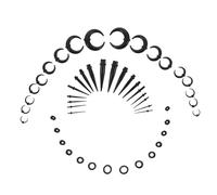 LIGIGWASH Ensemble Plugs Oreilles Corne de Bœuf Noir Acrylique, Écarts Oreilles Punk Gothique, Bijoux Piercing Unisexes, Confortable Usage Quotidien et Fête, Taille Standard