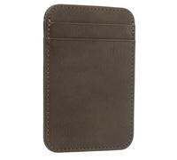 LIGIGWASH Étui Cartes PU et Résistant Porte Cartes Protection Multi Usage Didentité Crédit et Permis Design Mince et Pratique Couleur Gris Foncé