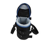 LIGIGWASH Étui Lentilles Appareil Photo Portable Résistant Aux Chocs et Étanche Sacoche Compacte Polyester Épaissi avec Ceinture pour Protection et Transport Couleur Couleur Aléatoire