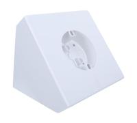 LIGIGWASH fan installation bracket cathedral ceiling fixture for 80 degree cathedral ceilings blanc plastique wide compatibility for household fan installation applications