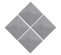 LIGIGWASH Guide D’affûtage de Couteaux 4 Pièces en Céramique Grise, Support D’angle Réglable 14°-25°, Outil de Guidage pour Pierres à Aiguiser Double Face, Accessoire pour Affûtage Précis