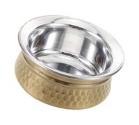 LIGIGWASH Indian Style Curry And Rice Bowl Traditional Serveware For Vegetable Dinners And Soup Festival Party Tableware Authentic Indian Cooking Pot For Biryani