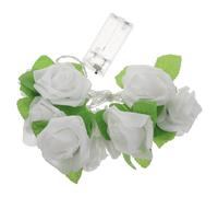 LIGIGWASH LED Rose Lamp String LEDs Battery Powered Decorative Rose String Lights for Valentine's Day and Wedding for Home and Party Atmosphere